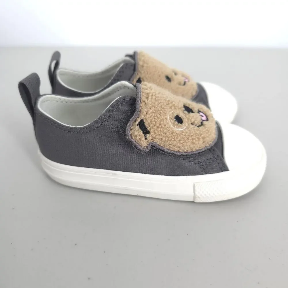 Converse Chuck Taylor All Star Toddler Sherpa Bear Shoes Infant Size 7